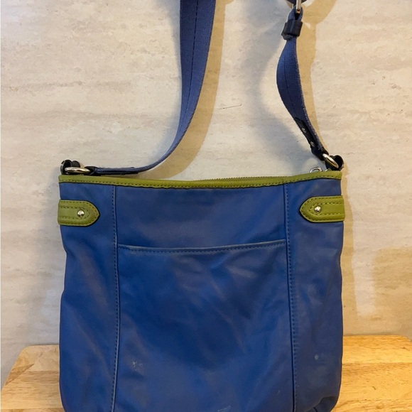 Blue and Green Crossbody Shoulder Bag - Brand Unknown - Picture 6 of 14